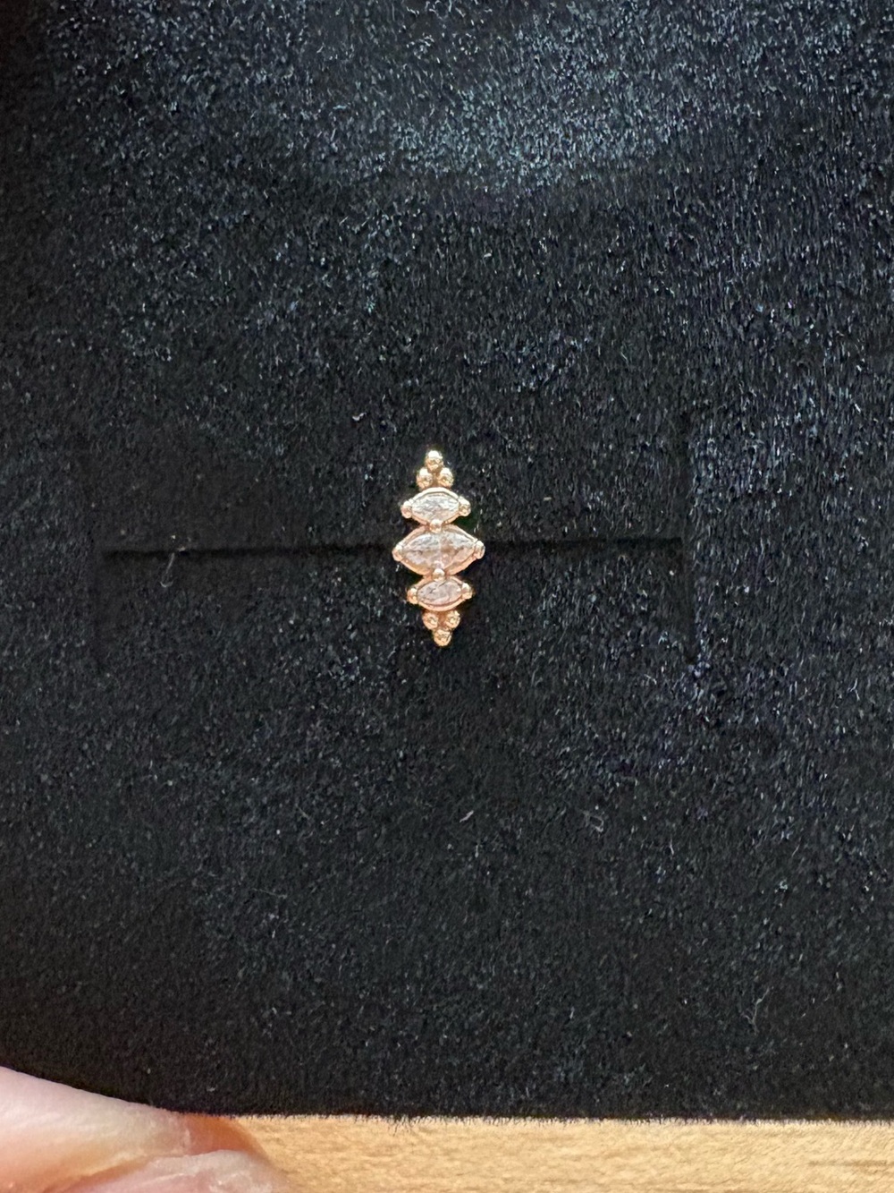 14k gold Prose threadless end by BJO